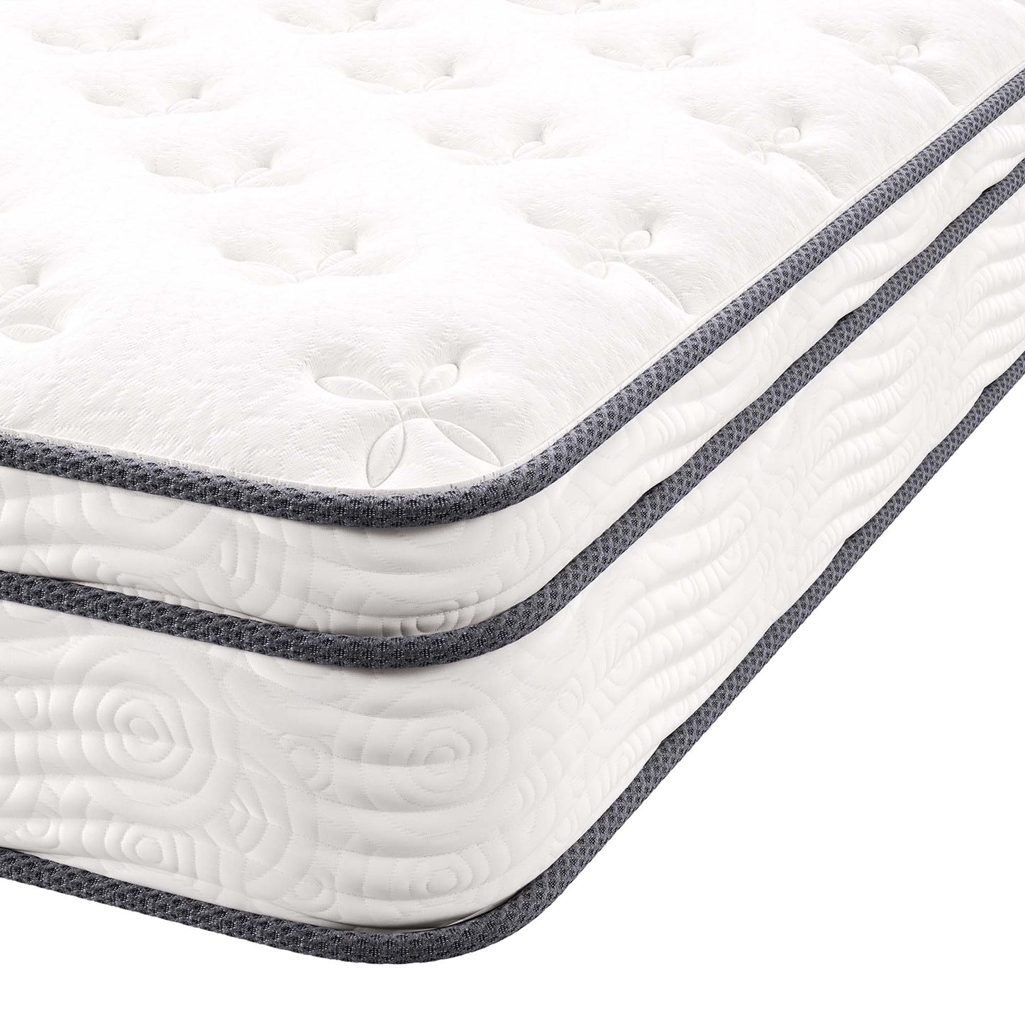 Jenna 10" Innerspring and Foam King Mattress