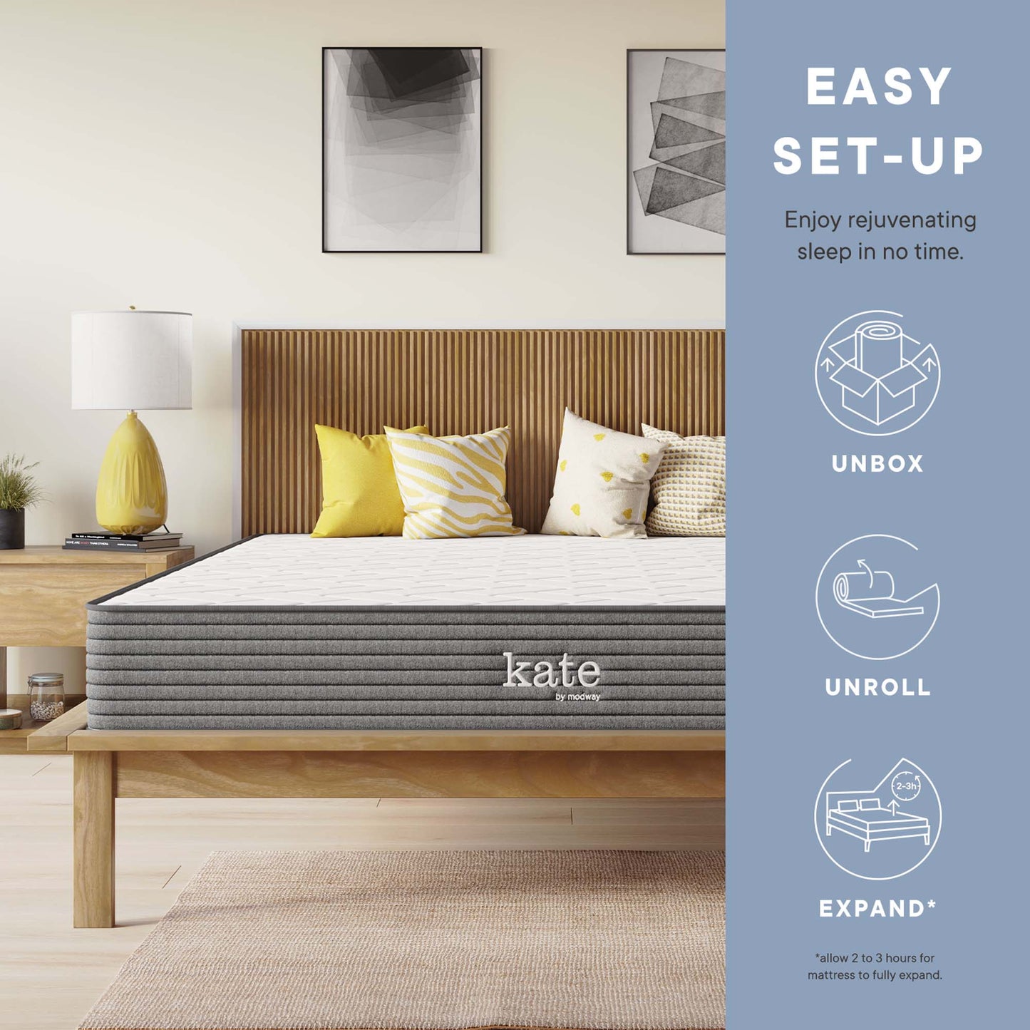 Kate 8" King Mattress