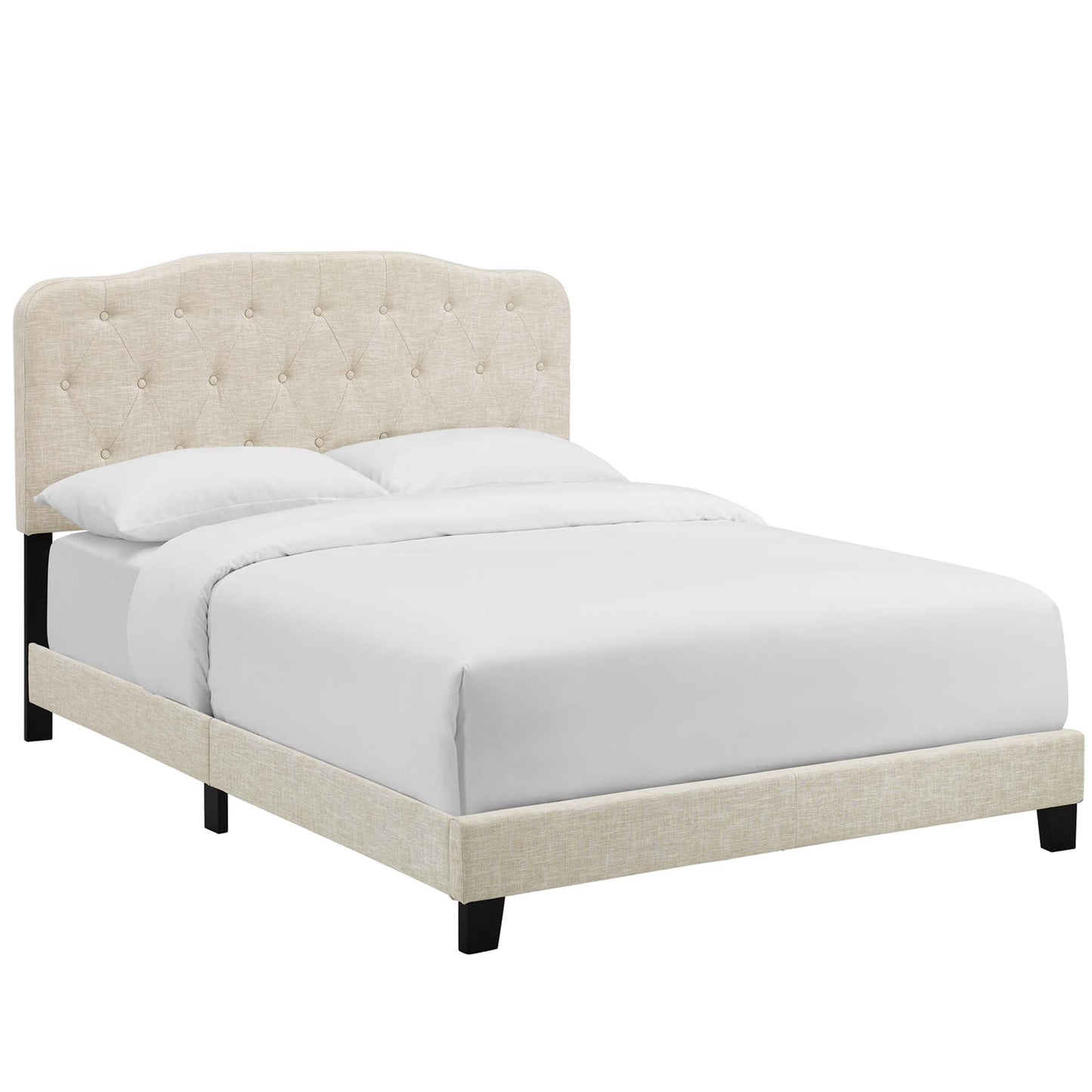 Amelia Upholstered Fabric Full Bed