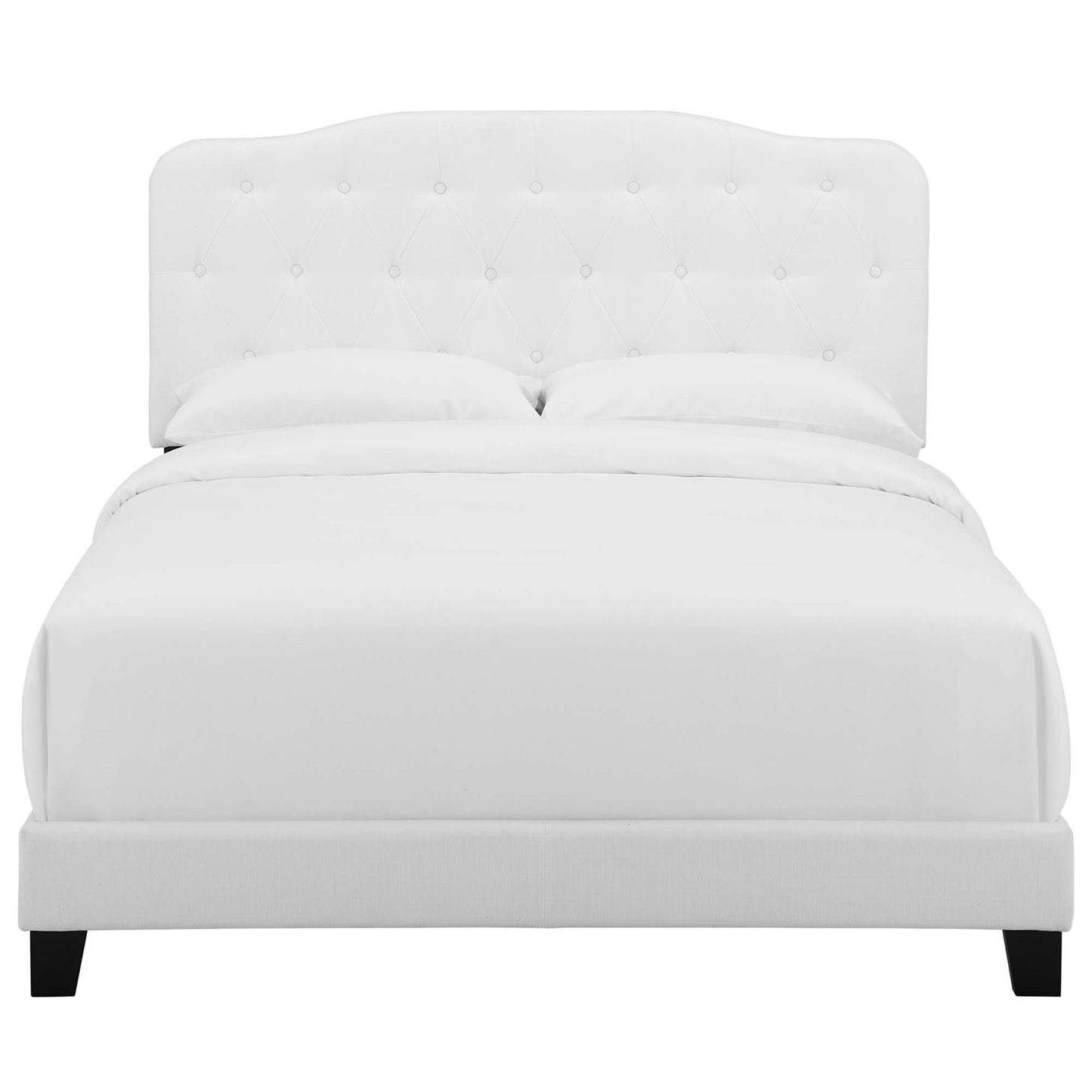 Amelia Upholstered Fabric King Bed