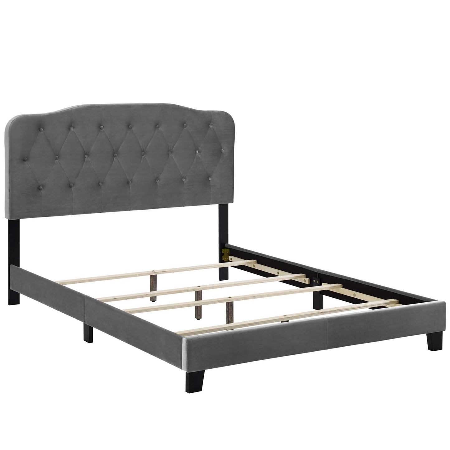 Amelia Performance Velvet Queen Bed