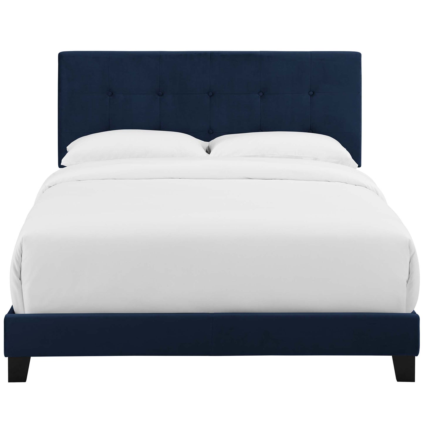 Amira Performance Velvet Queen Bed