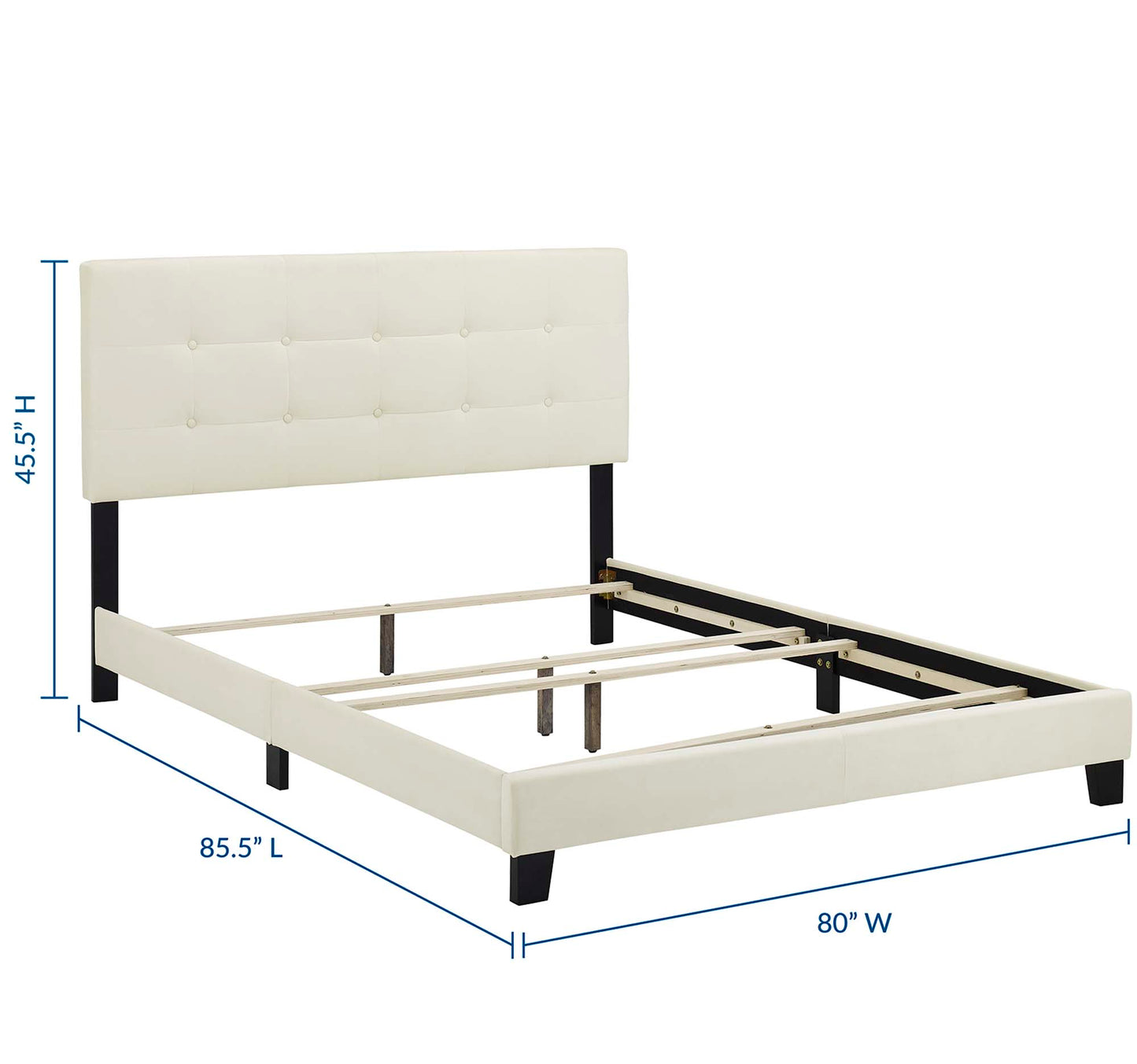 Amira Performance Velvet King Bed