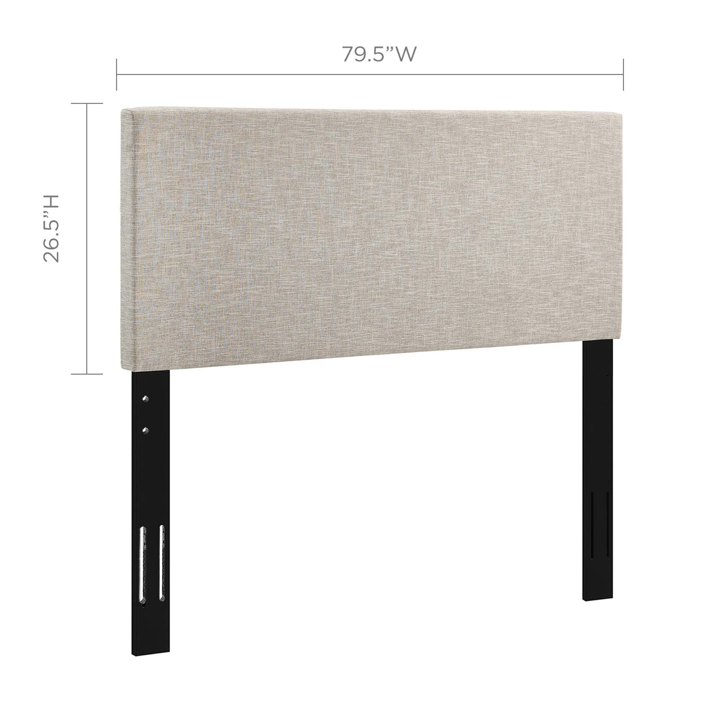 Taylor Upholstered Linen Fabric King and California King Headboard