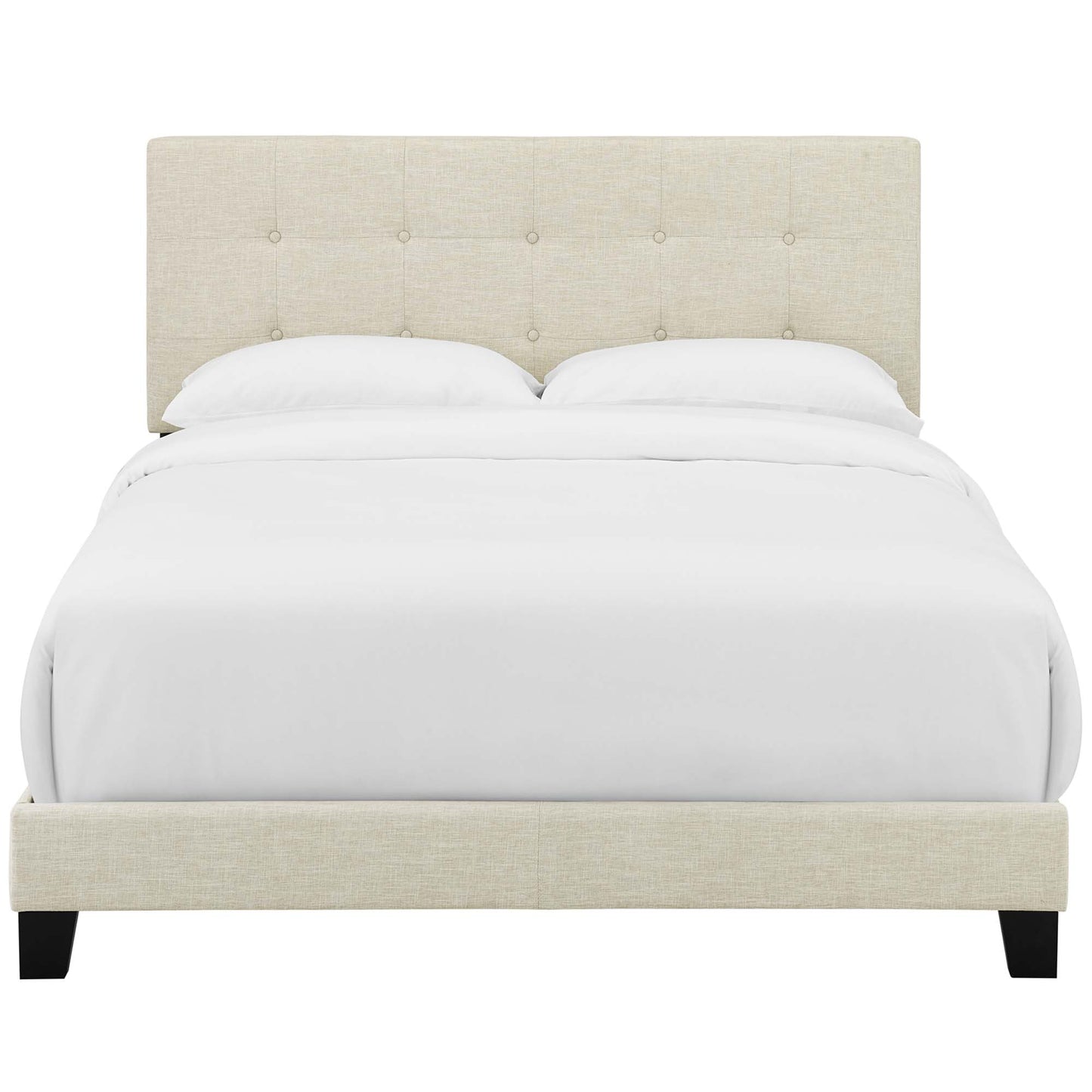 Amira Upholstered Fabric Queen Bed