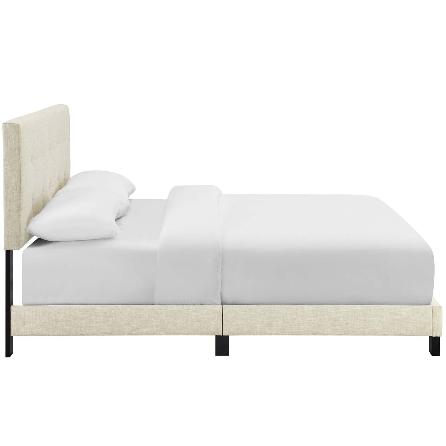 Amira Upholstered Fabric King Bed