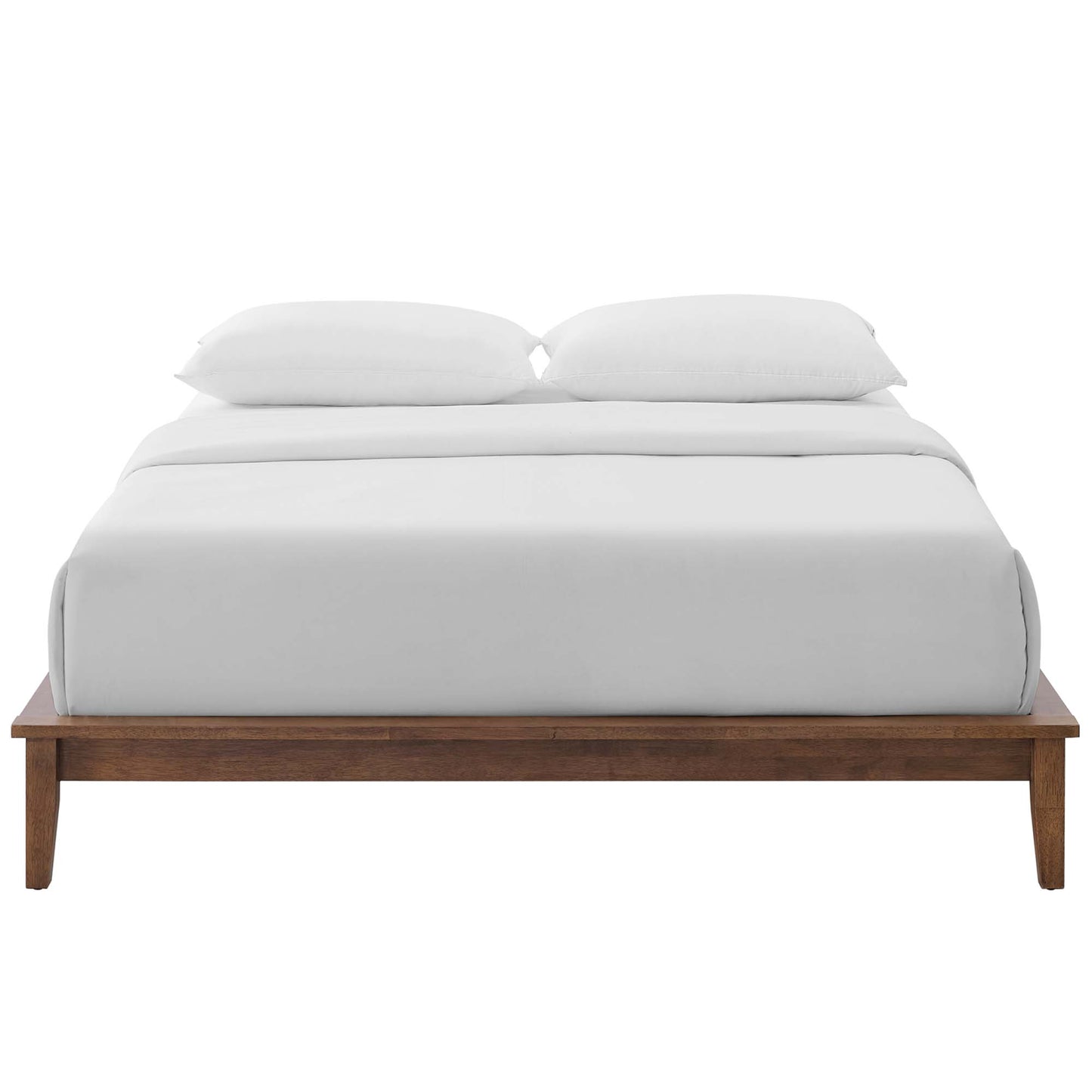 Lodge Wood Full Platform Bed Frame