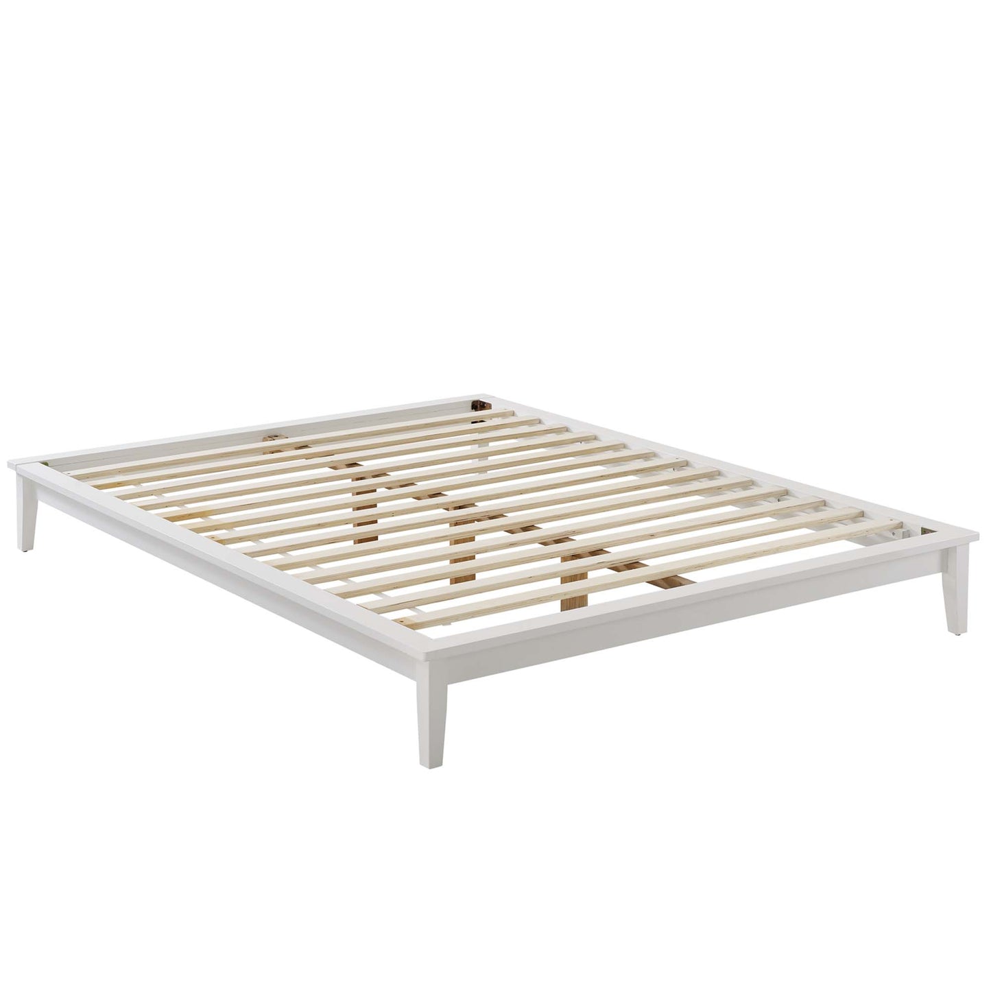 Lodge Wood Full Platform Bed Frame