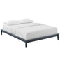 Cama tamaño queen con plataforma de madera Lodge de Modway