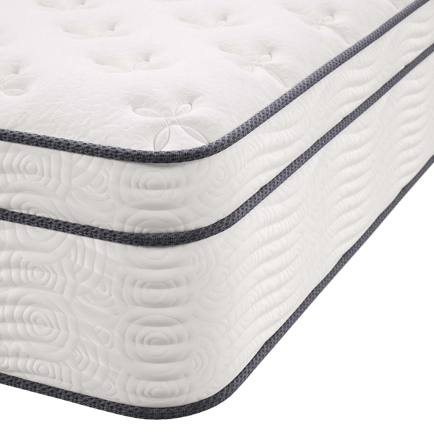 Matelas à ressorts et mousse pour lit simple Jenna 14" par Modway