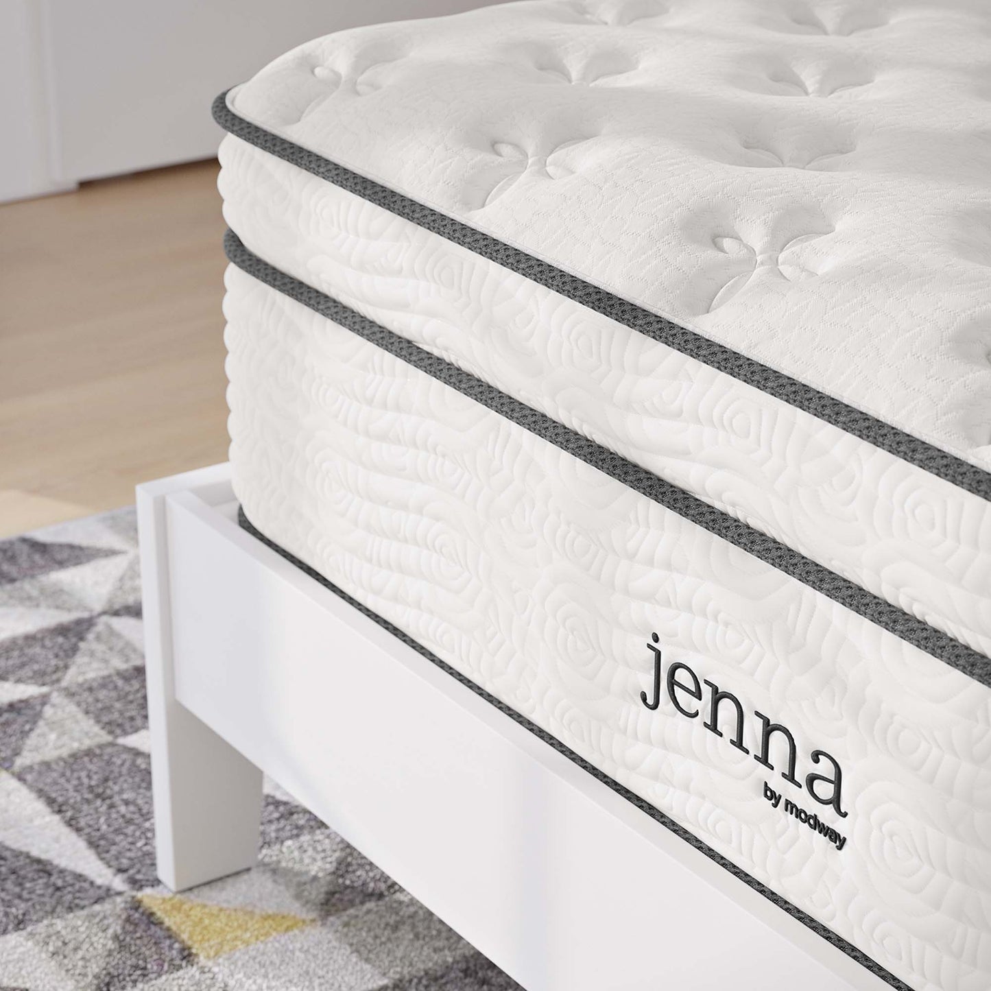 Jenna 14" Innerspring and Foam Full Mattress