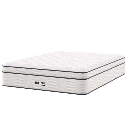 Jenna 14" Innerspring and Foam Queen Mattress