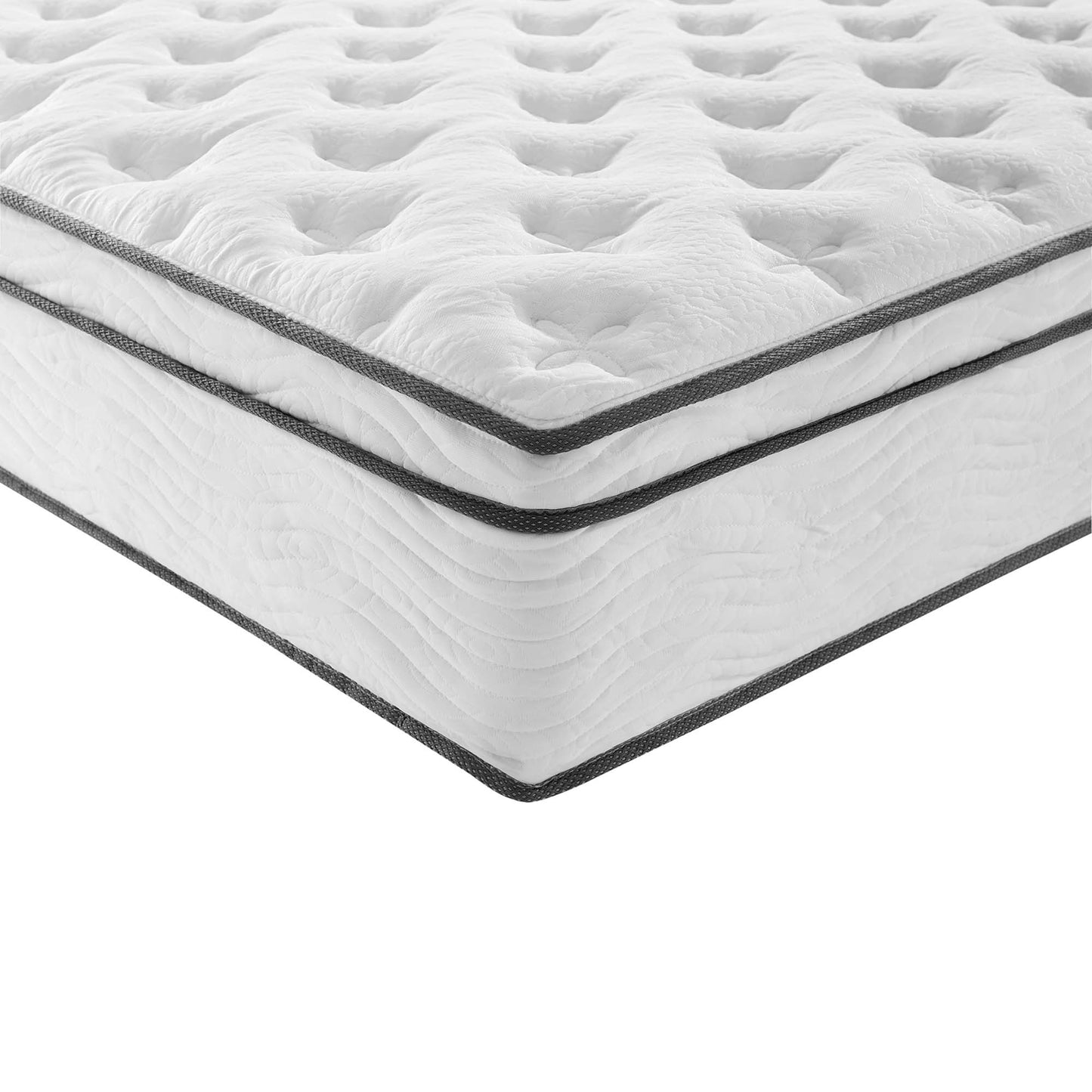 Jenna 14" Innerspring and Foam Queen Mattress