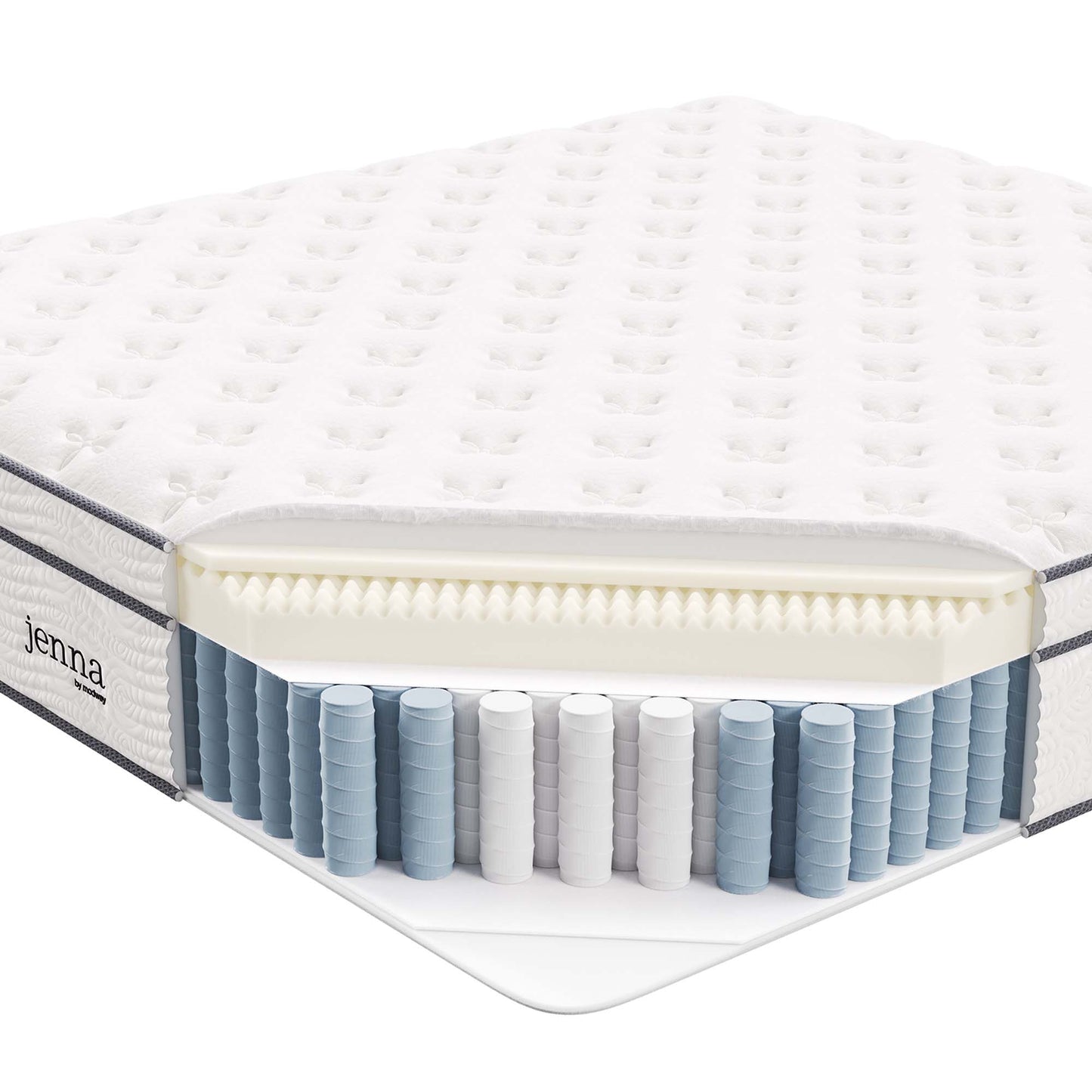 Jenna 14" Innerspring and Foam King Mattress