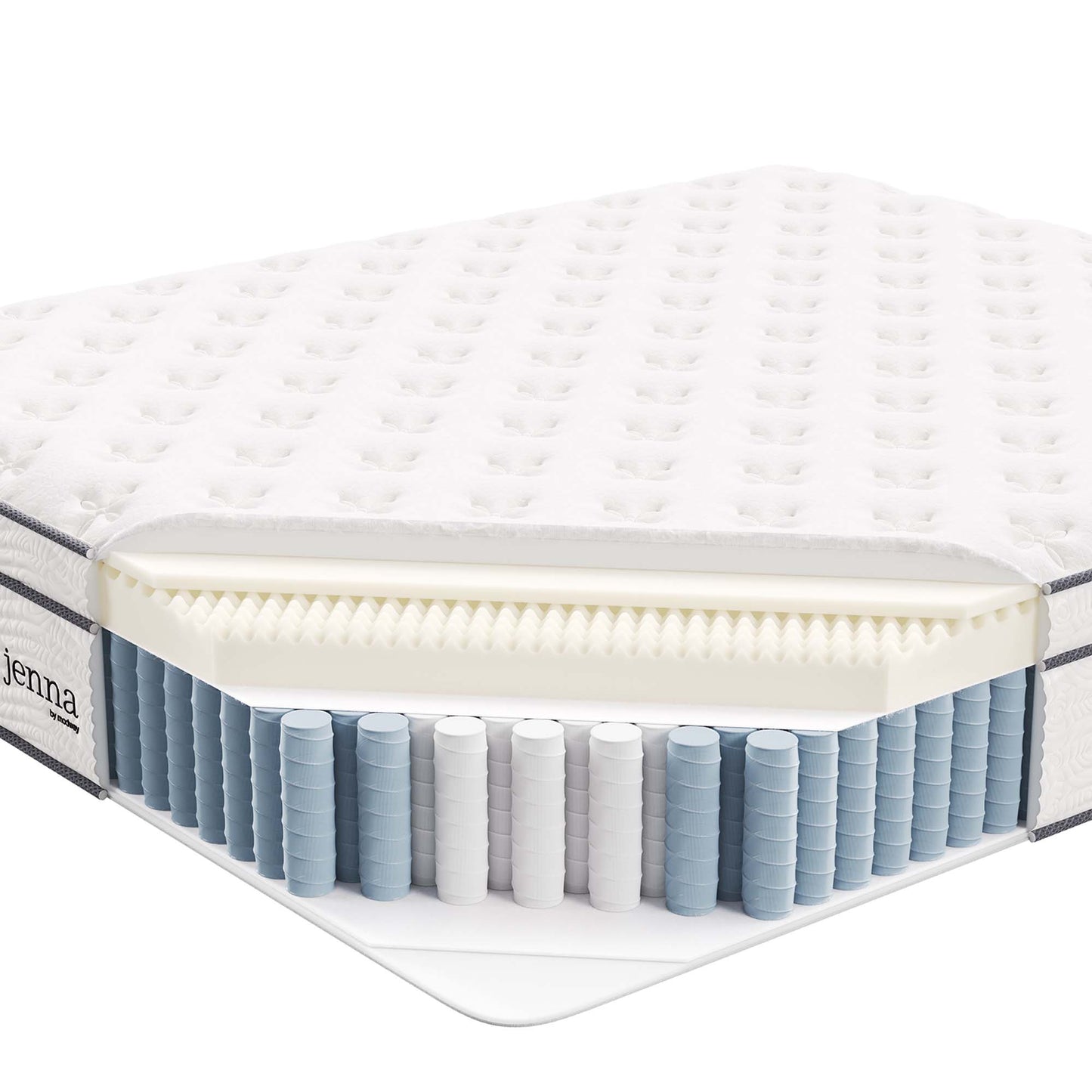 Jenna 14" Innerspring and Foam California King Mattress