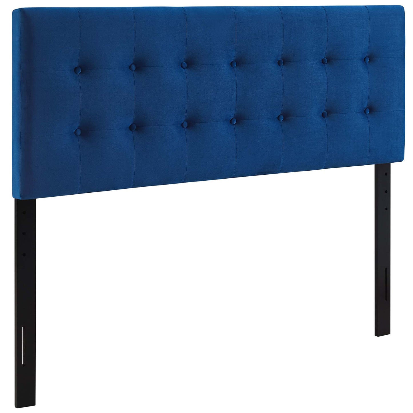 Emily Biscuit Tufted Performance Velvet Queen Headboard