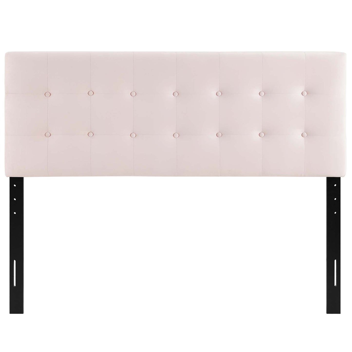 Emily Biscuit Tufted Performance Velvet Queen Headboard