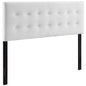 Emily Biscuit Tufted Performance Velvet Queen Headboard