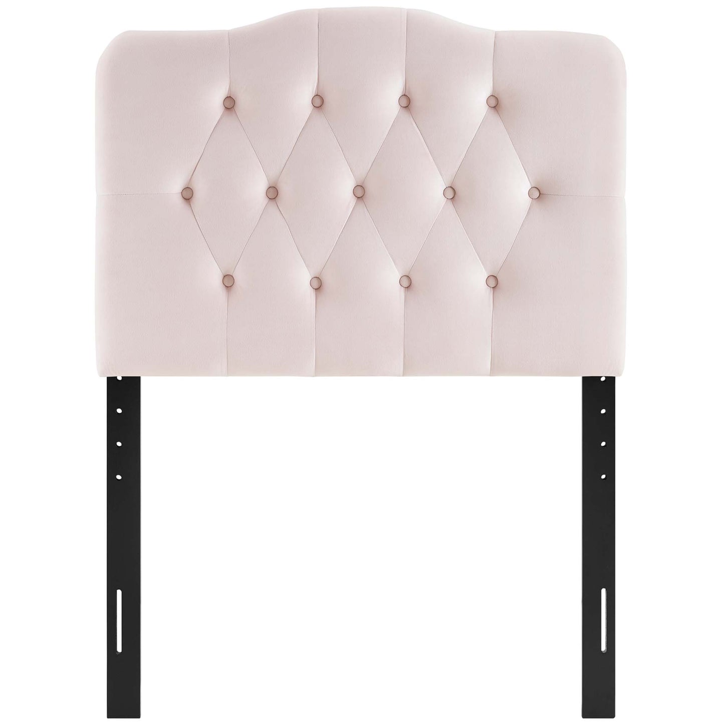 Annabel Diamond Tufted Performance Velvet Twin Headboard