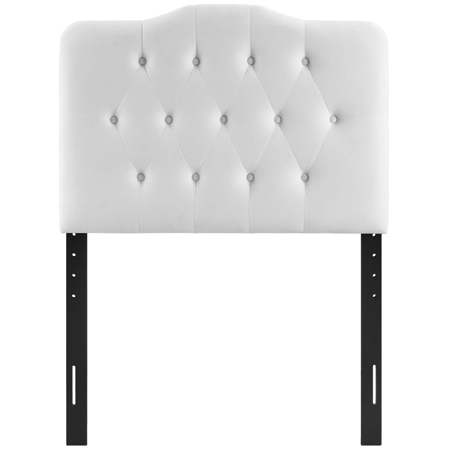 Annabel Diamond Tufted Performance Velvet Twin Headboard