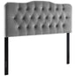 Annabel Diamond Tufted Performance Velvet King Headboard