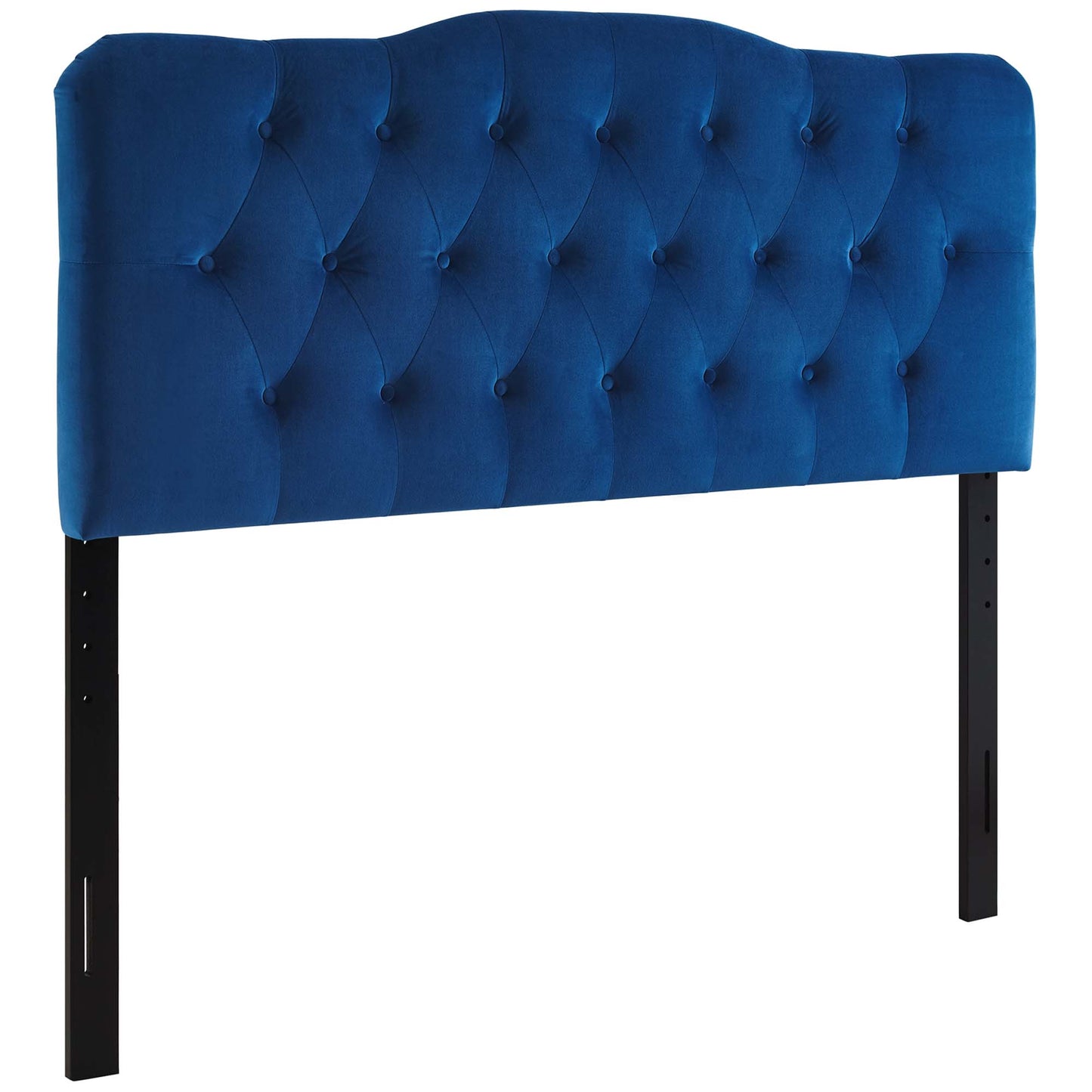 Annabel Diamond Tufted Performance Velvet Queen Headboard