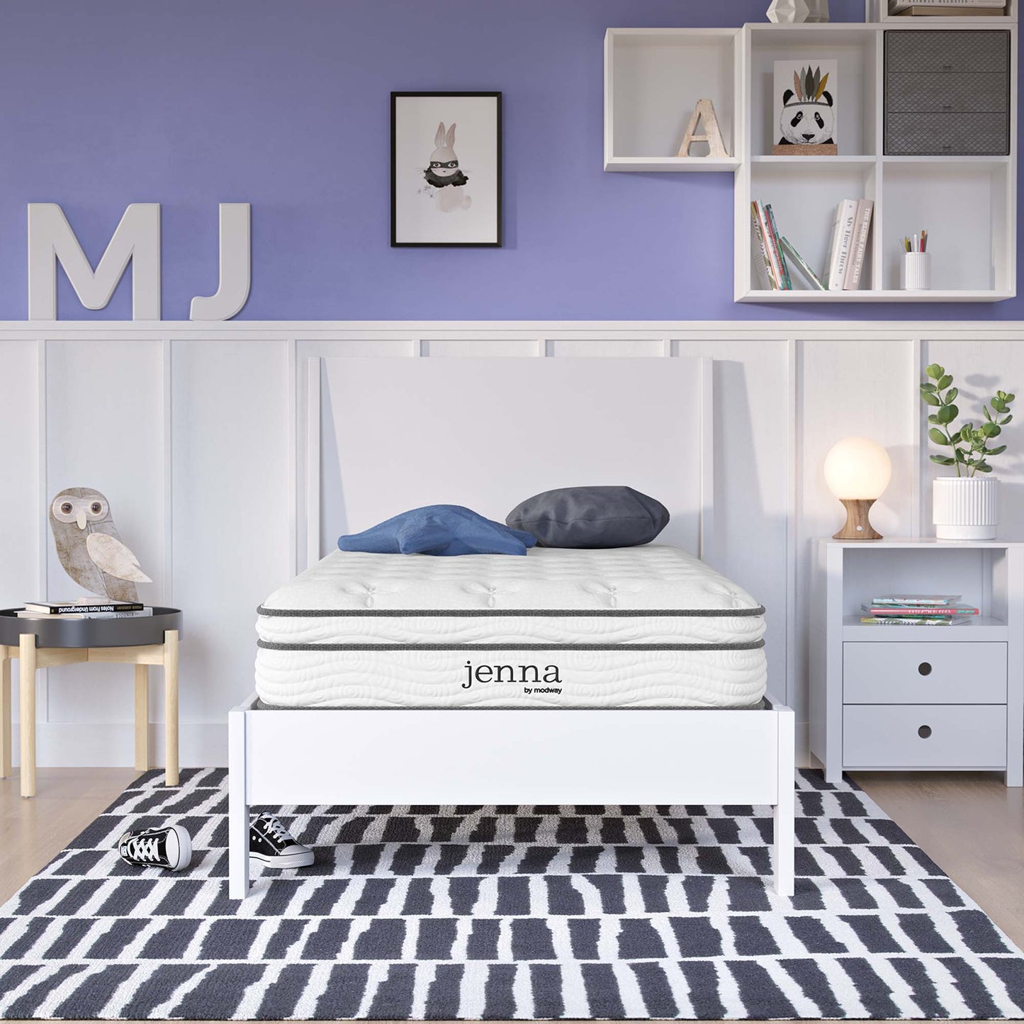 Jenna 8" Innerspring and Foam Narrow Twin Mattress