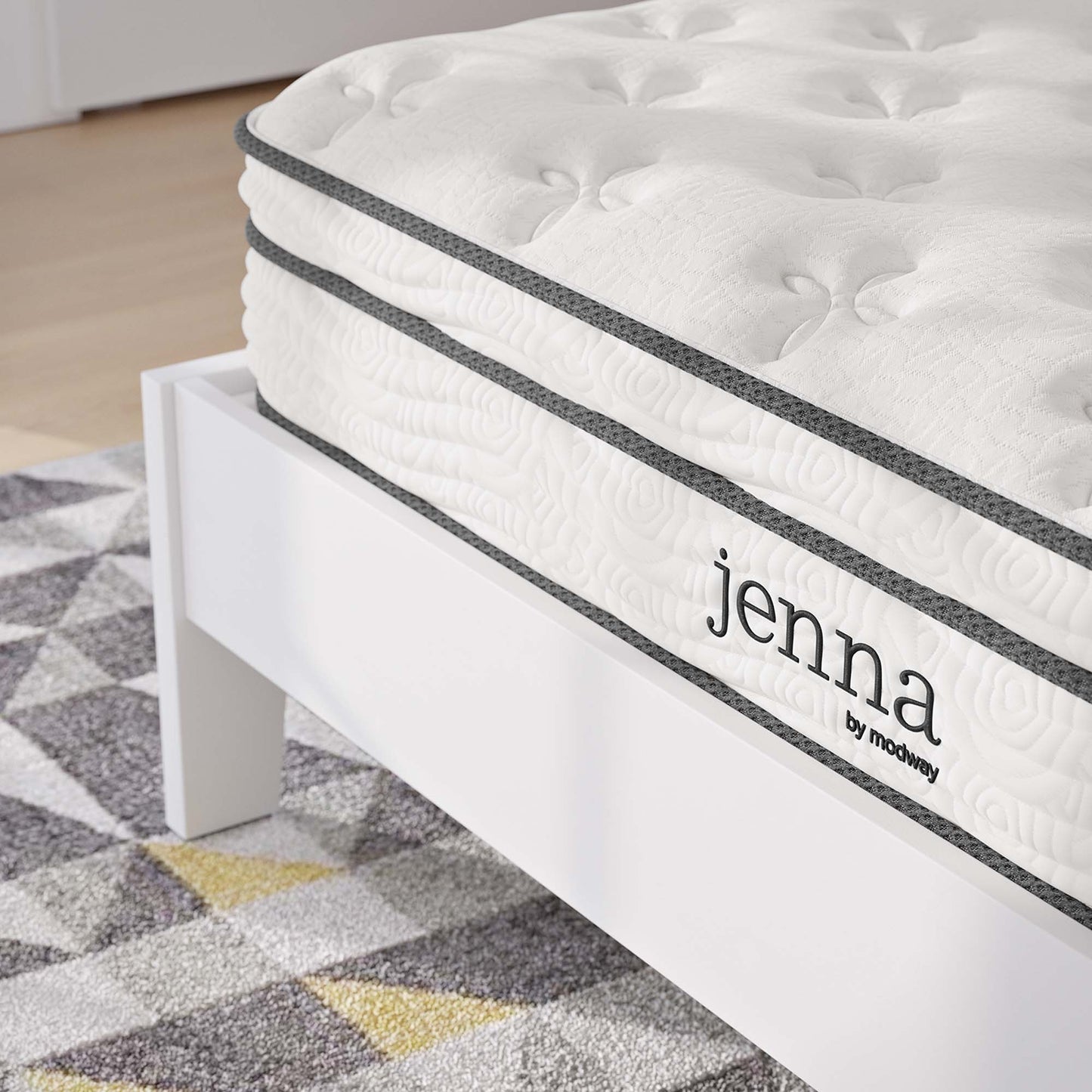 Matelas à ressorts et mousse Jenna 8" de Modway