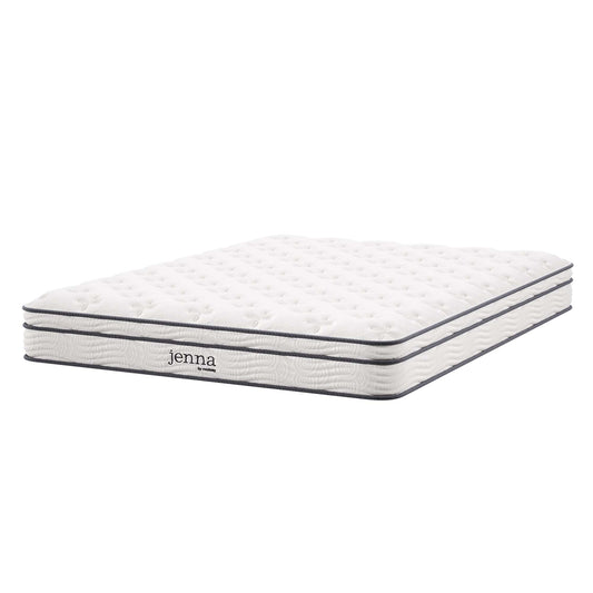 Jenna 8" Innerspring and Foam Queen Mattress