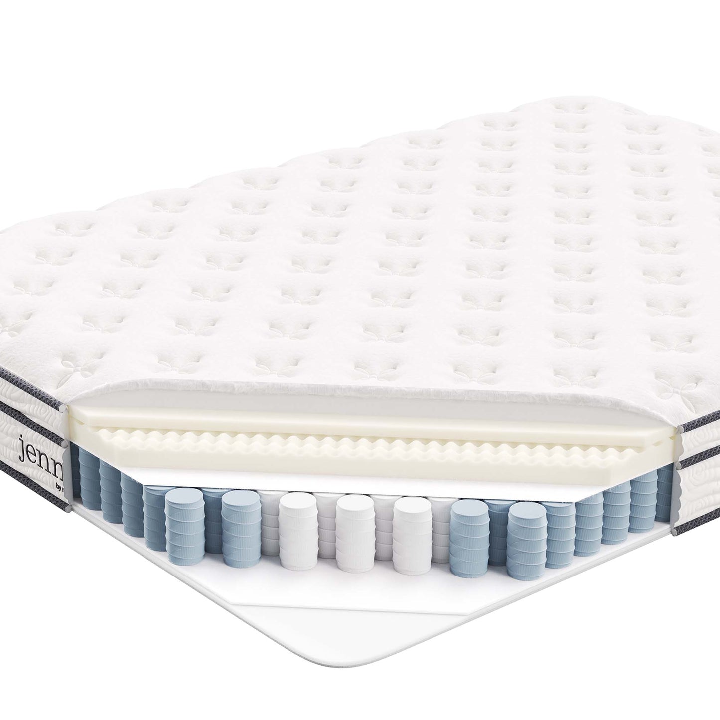 Jenna 8" Innerspring and Foam Queen Mattress