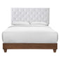 Rhiannon Diamond Tufted Upholstered Performance Velvet Queen Bed