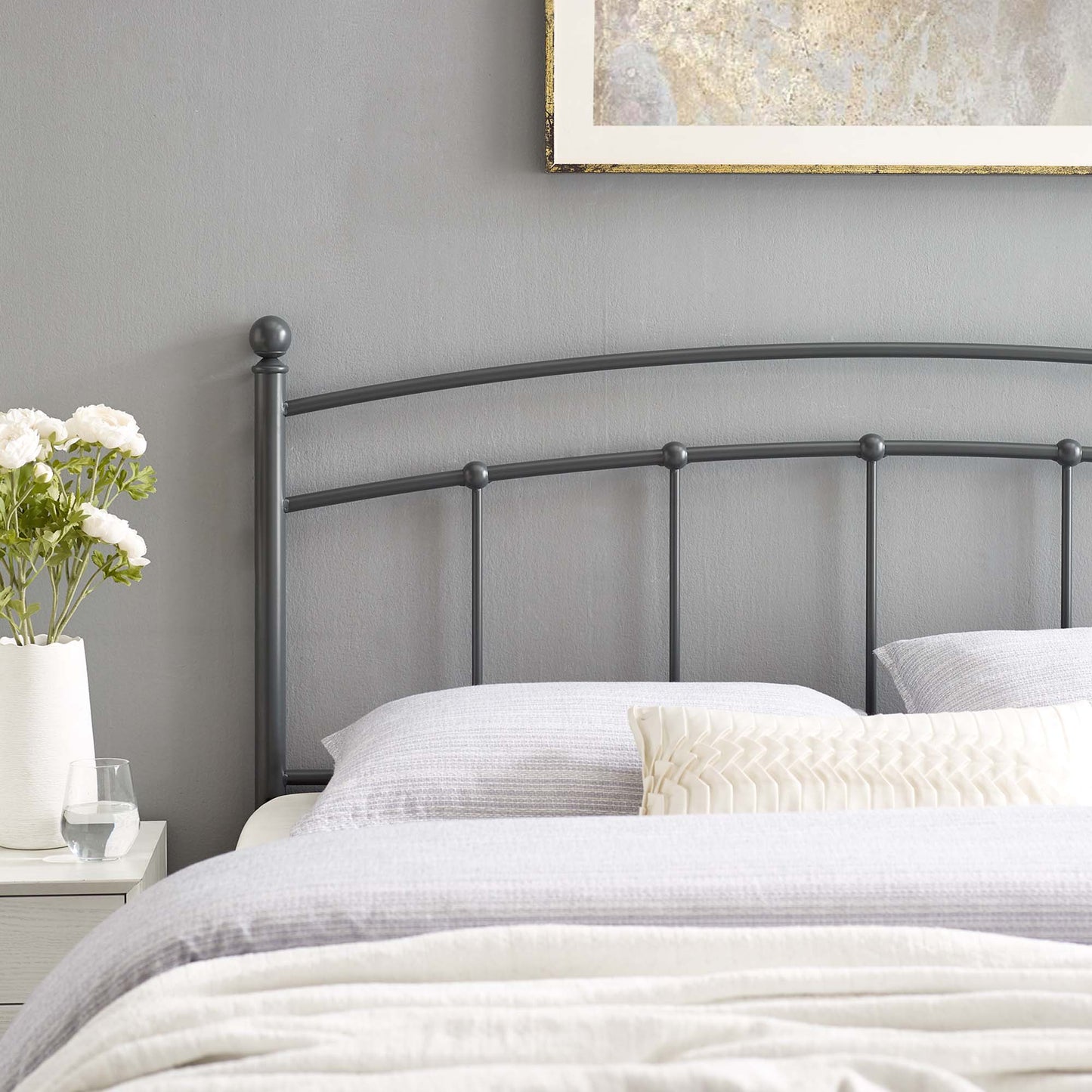 Abigail Metal Twin Headboard