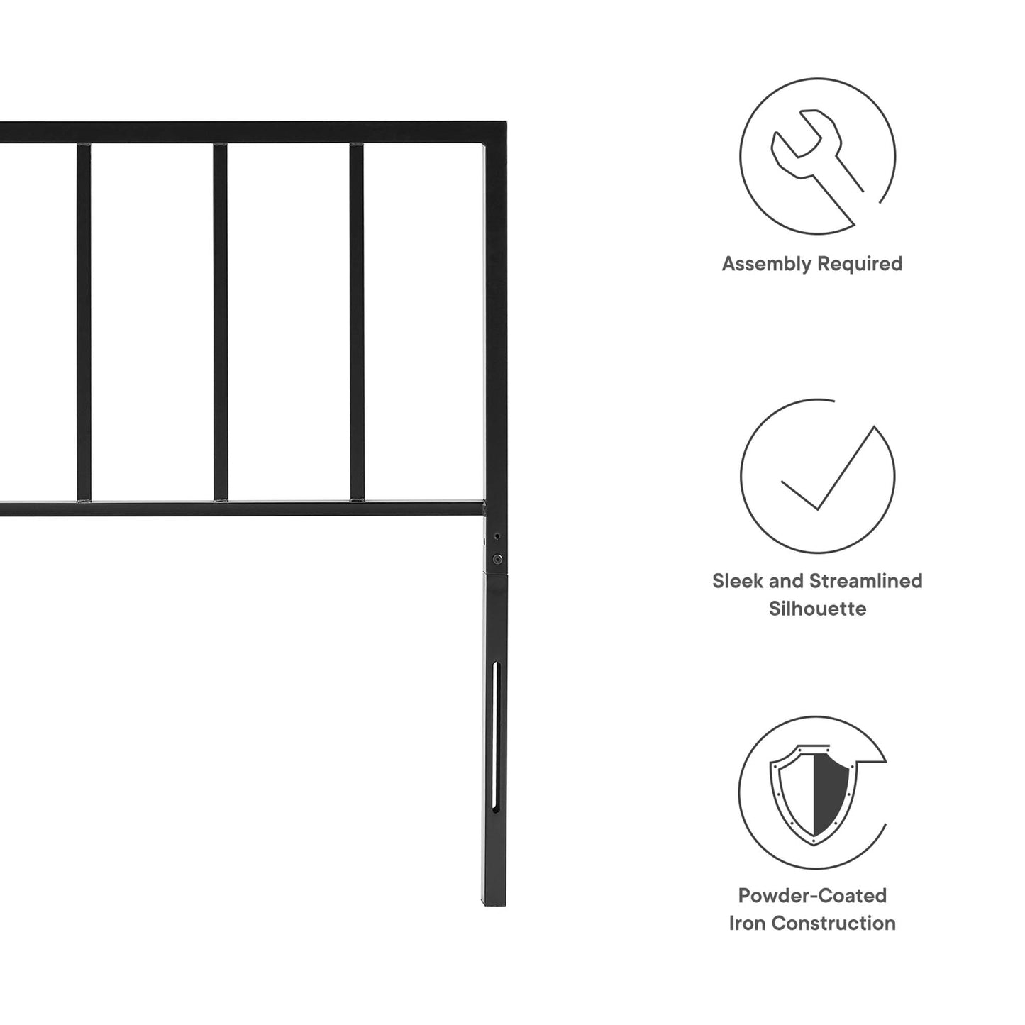 Tatum Metal Twin Headboard