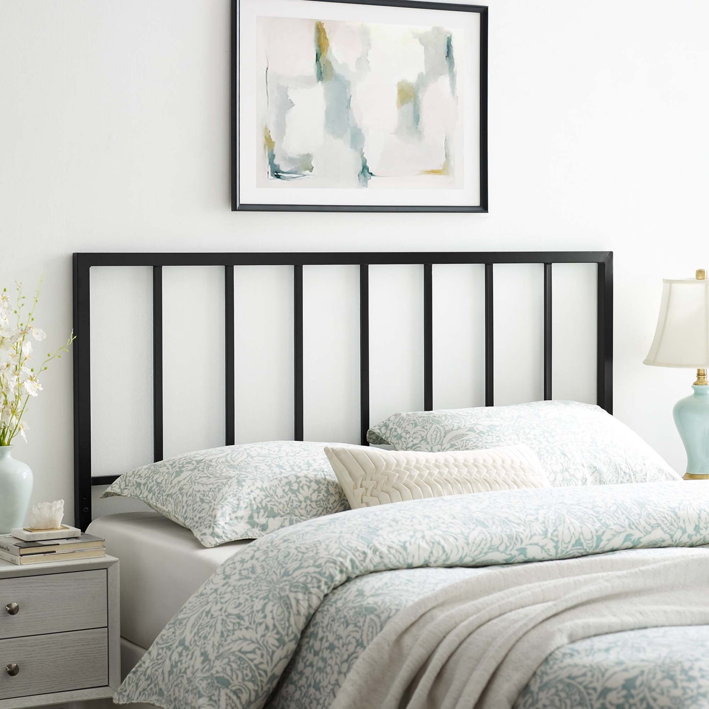 Tatum Metal Full Headboard