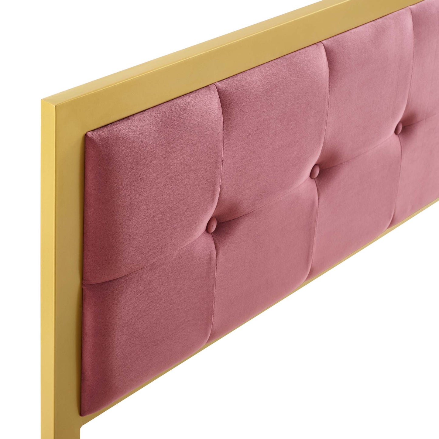 Teagan Tufted Performance Velvet Twin Headboard