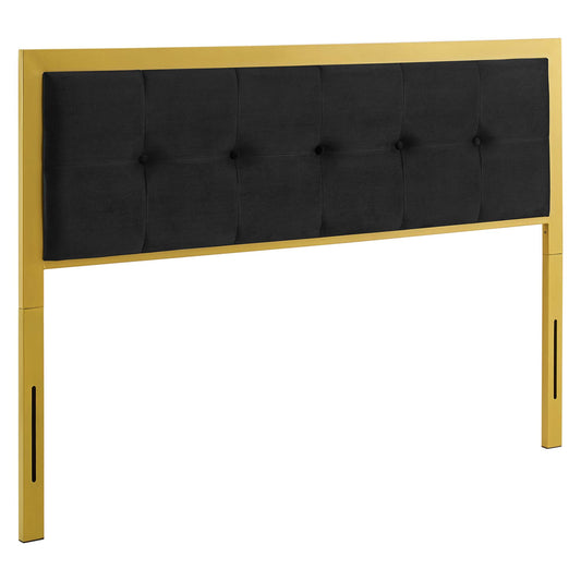 Teagan Tufted Performance Velvet Full Headboard