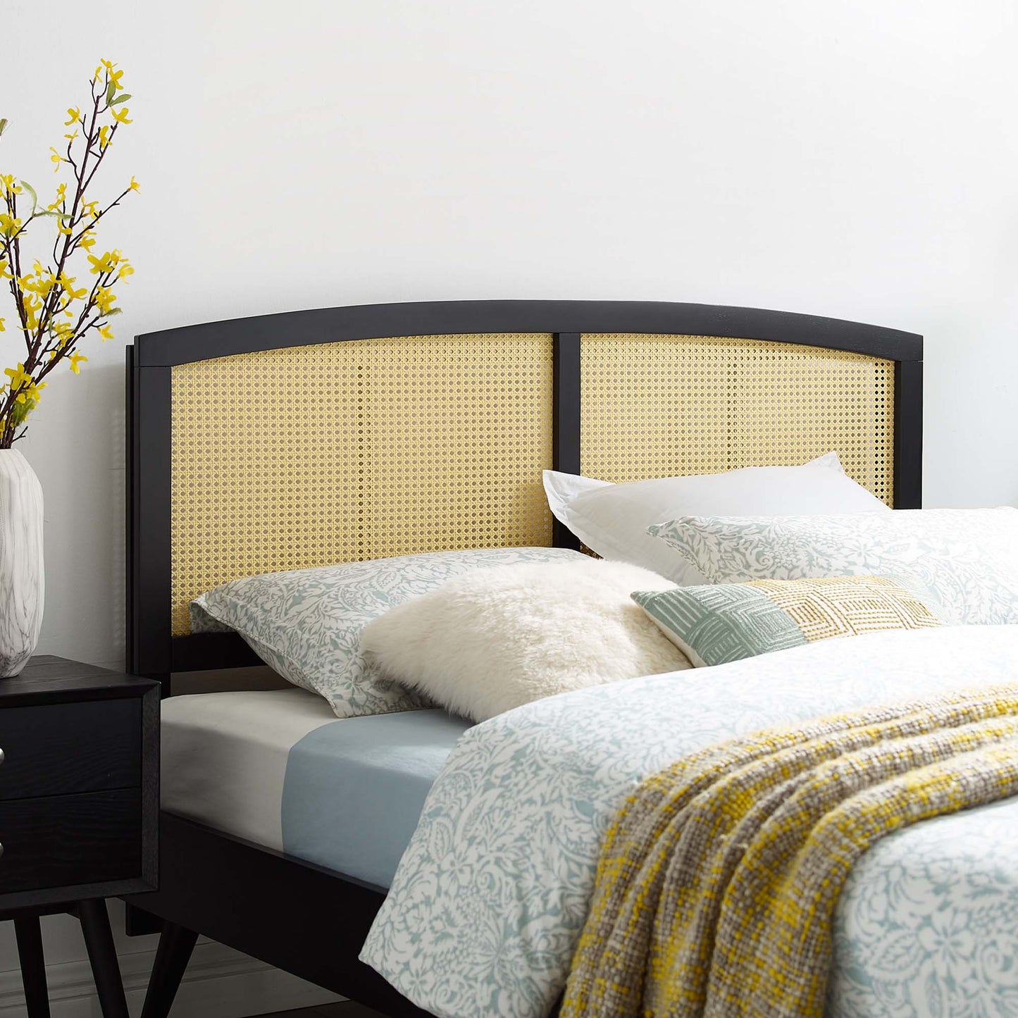 Halcyon Cane Full Headboard