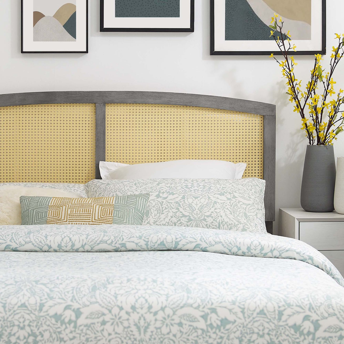 Halcyon Cane Full Headboard