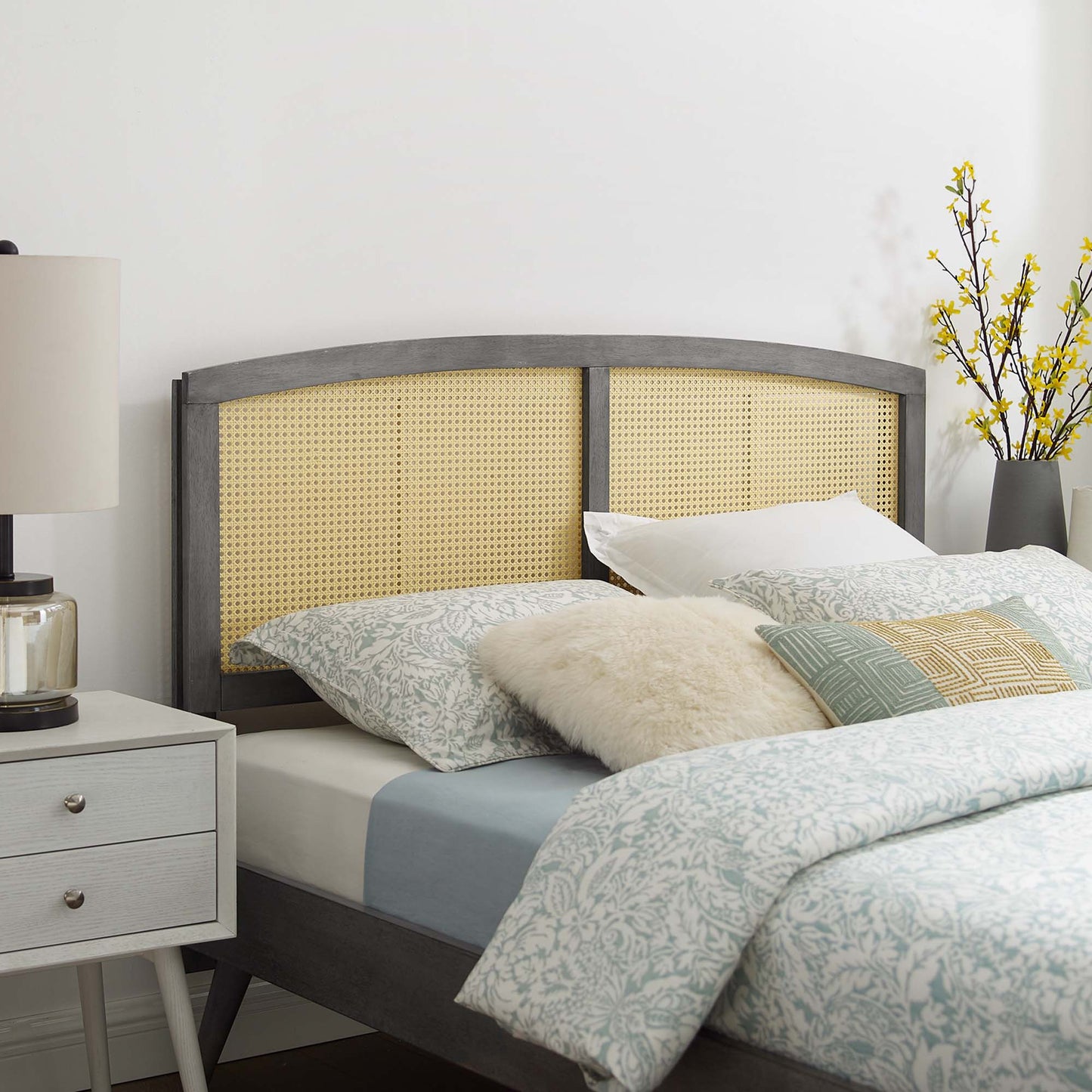 Halcyon Cane Full Headboard