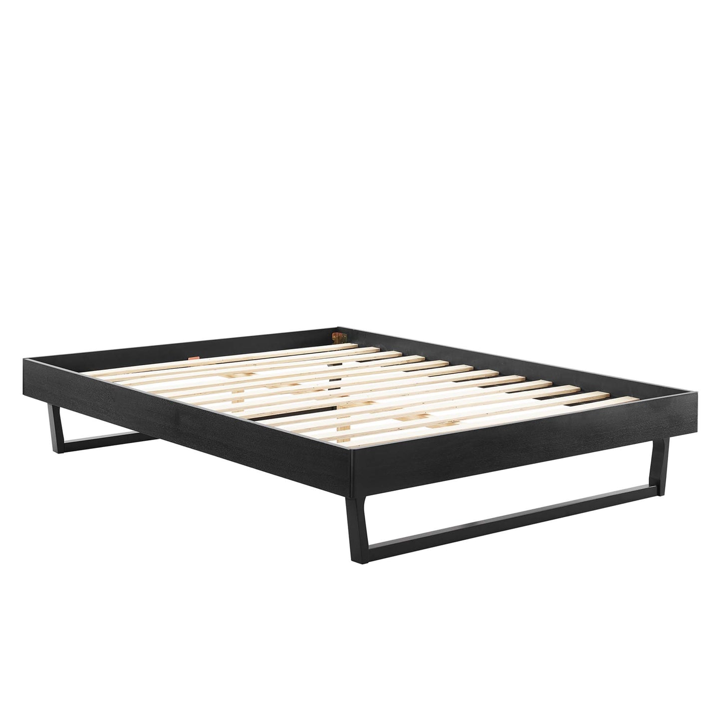 Billie Wood Full Platform Bed Frame