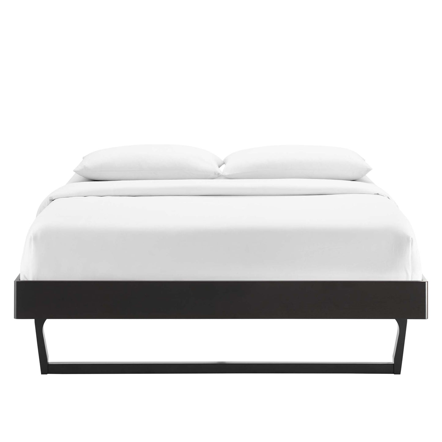 Billie Wood Full Platform Bed Frame