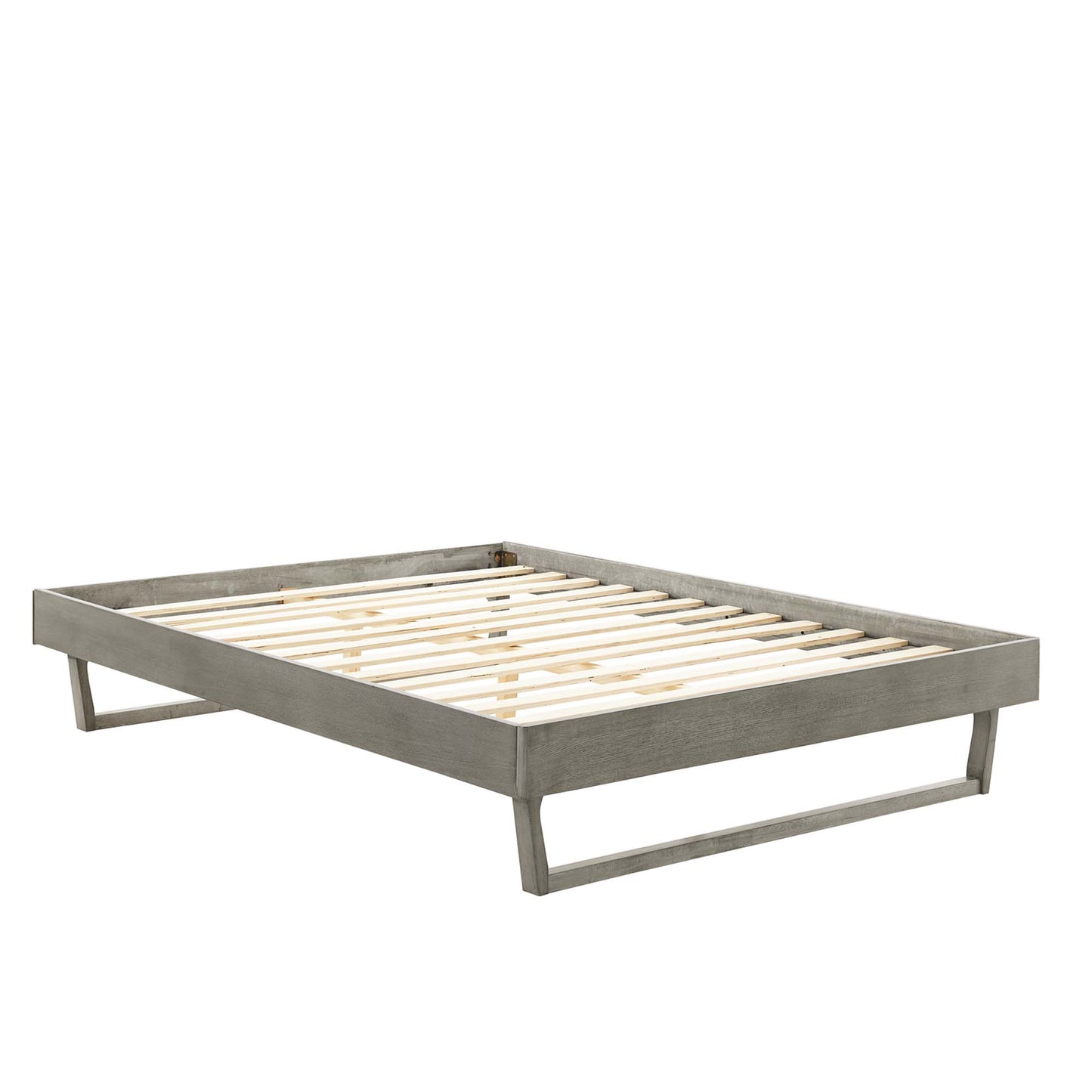 Billie Wood Full Platform Bed Frame