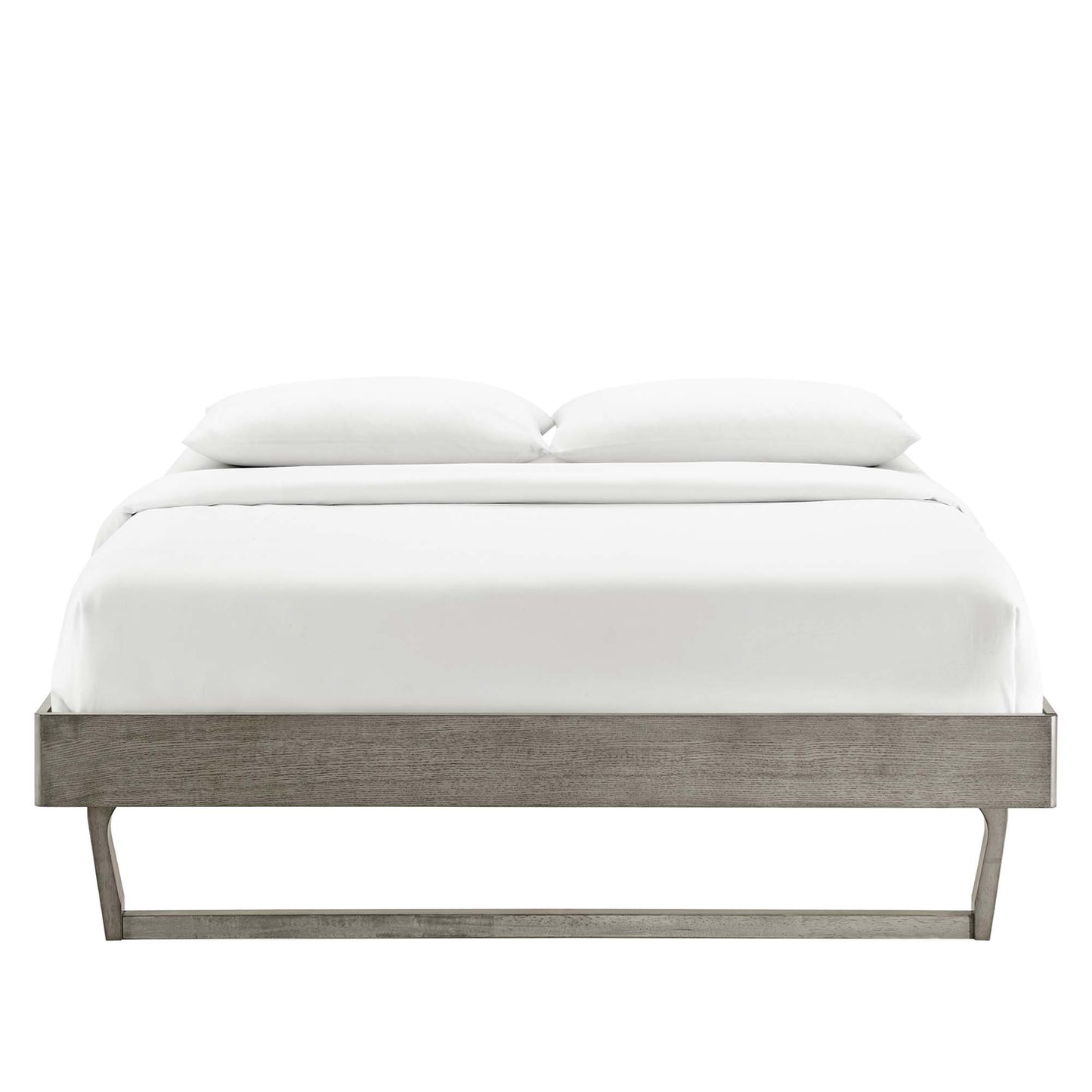 Billie Wood Full Platform Bed Frame