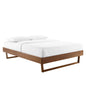 Billie Wood Full Platform Bed Frame