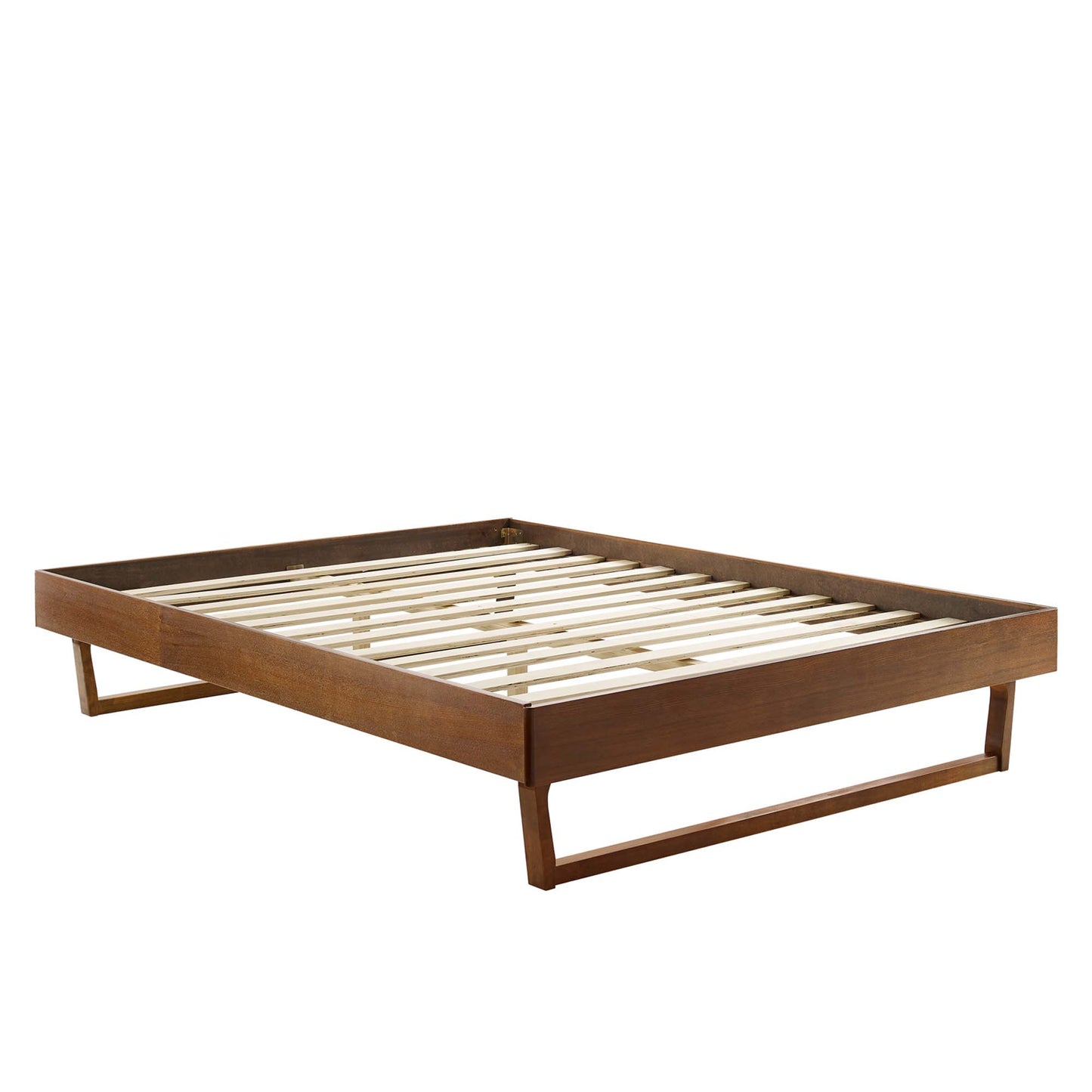 Billie Wood Full Platform Bed Frame