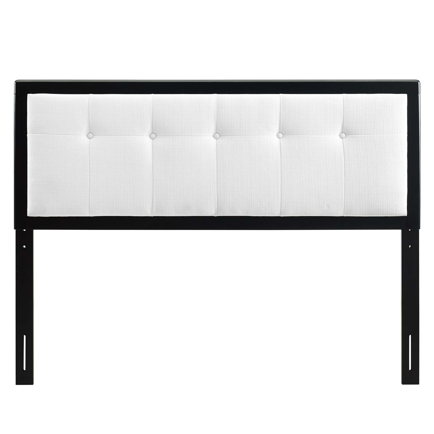 Draper Tufted Fabric and Wood Queen Headboard