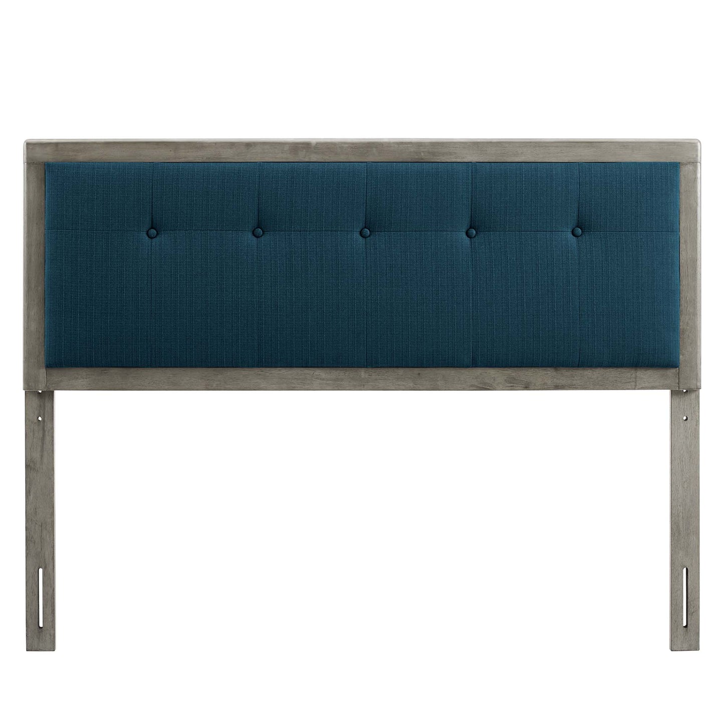 Draper Tufted Fabric and Wood Queen Headboard