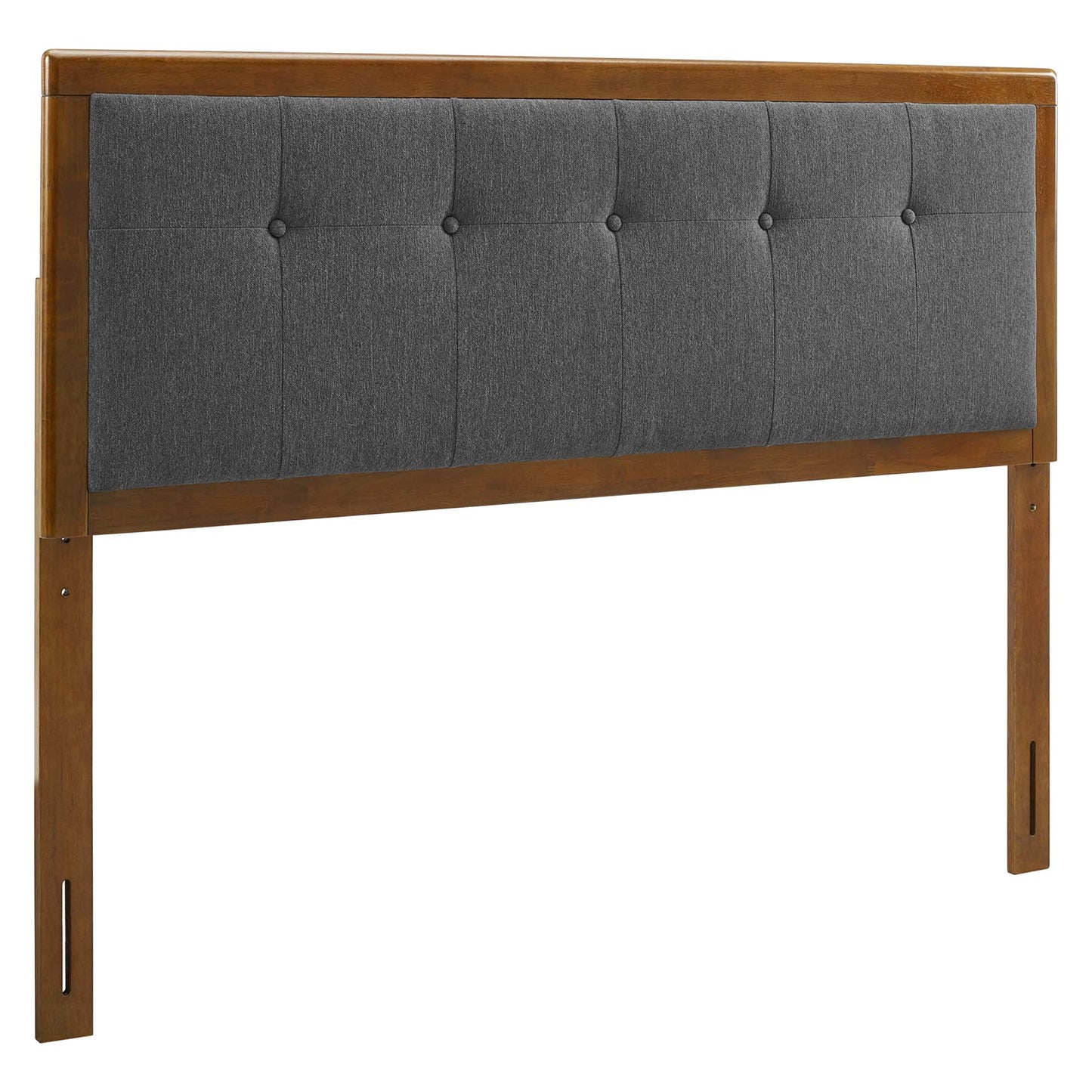 Draper Tufted Fabric and Wood Queen Headboard