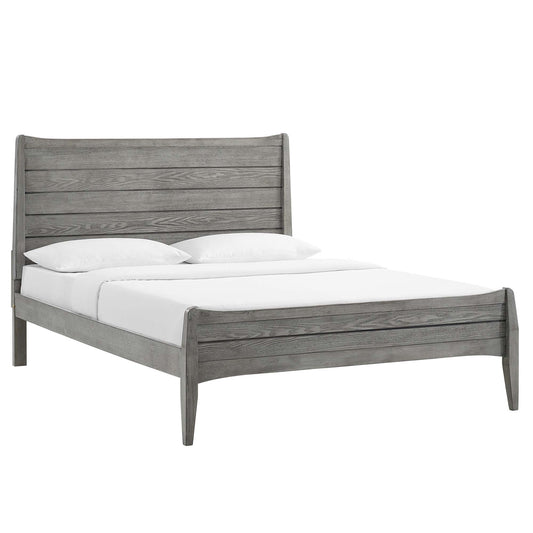 Georgia Wood Queen Platform Bed