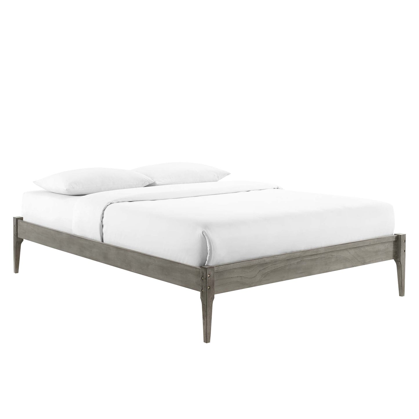 June Wood Twin Platform Bed Frame